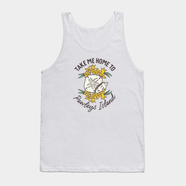 Take Me Home To Pawleys Island, South Carolina Tank Top by carolinafound